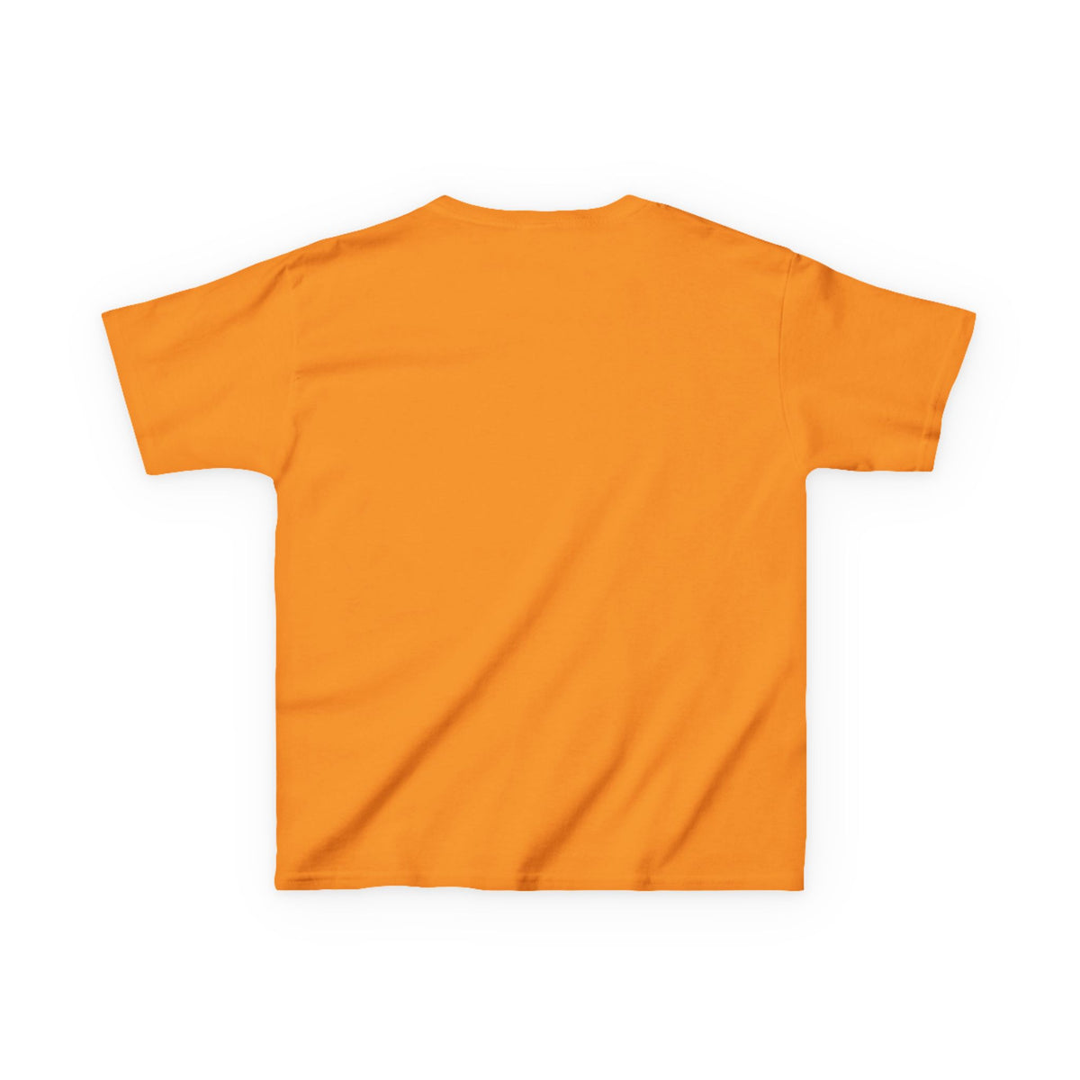 Kids Heavy Cotton Teal T-Shirt with a Graphic Design