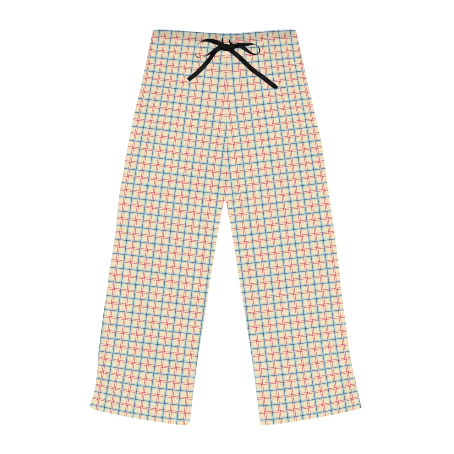 Cozy Plaid Women's Pajama Pants, Lightweight Sleepwear, Comfortable Lounge Pants, Perfect for Relaxing, Gift for Her, Stylish Homewear
