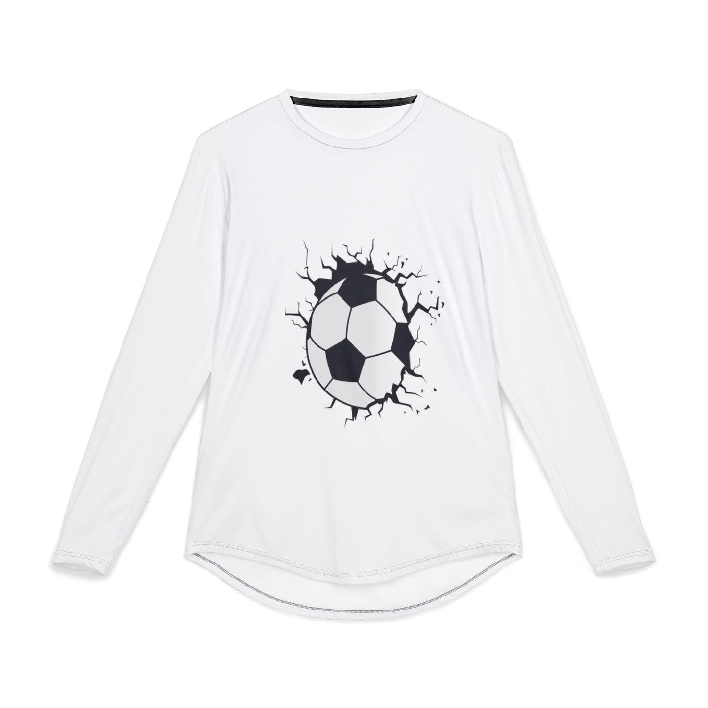 Men’s Soccer Long Sleeve Shirt | Performance Athletic Sports Tee