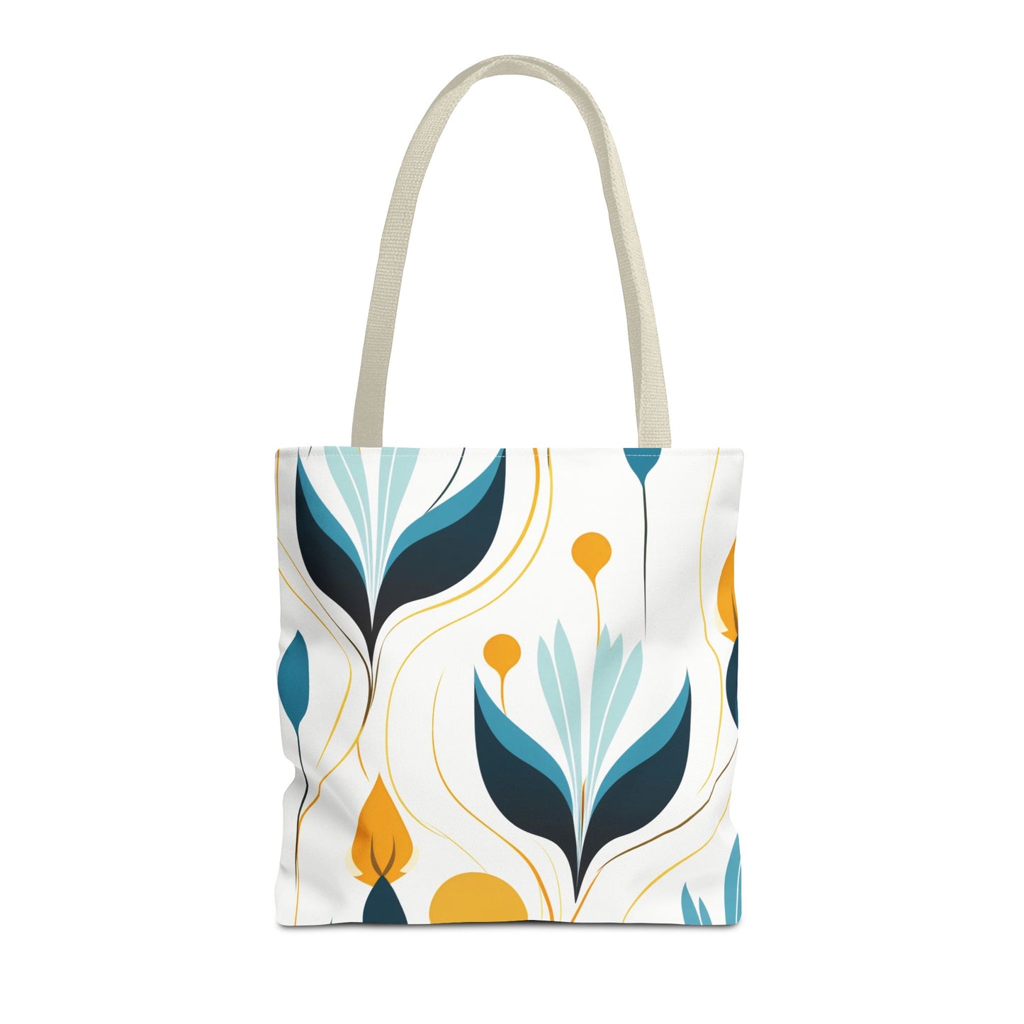 Contemporary Botanical Design Tote Bag