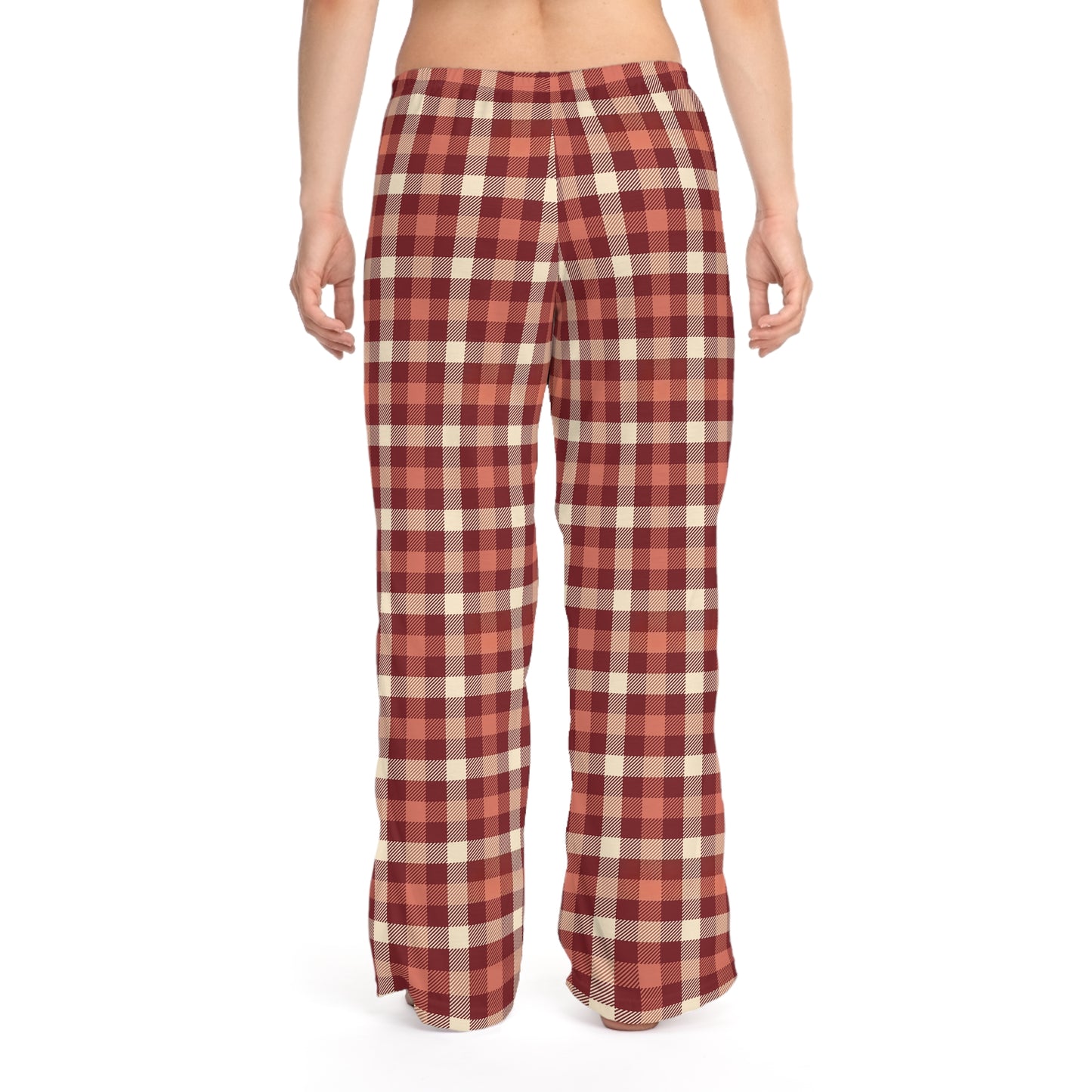 Cozy Checkered Women's Pajama Pants, Christmas Lounge Pants, Holiday Sleepwear, Relaxing Homewear, Farmhouse PJs, Seasonal Gift