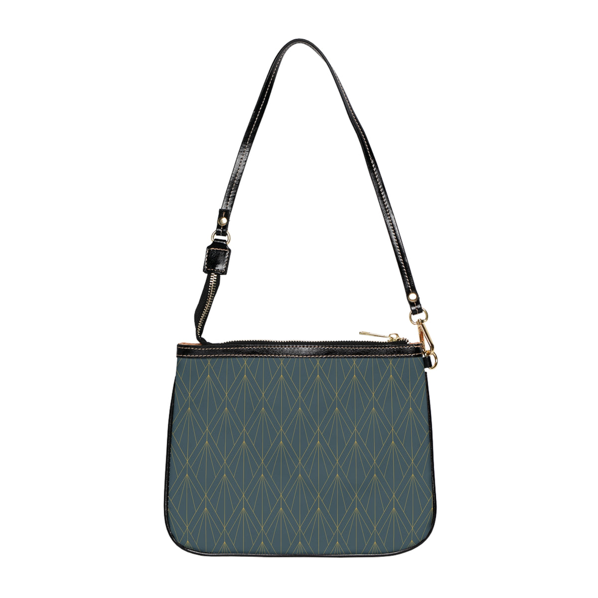 Geometric Pattern Shoulder Bag Stylish Women’s Zipper Crossbody