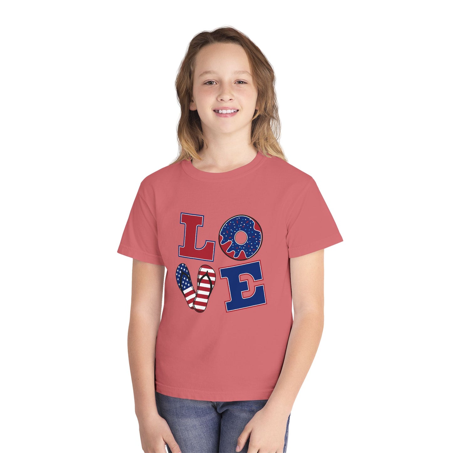 Youth Midweight T-Shirt – Soft Cotton Kids Tee
