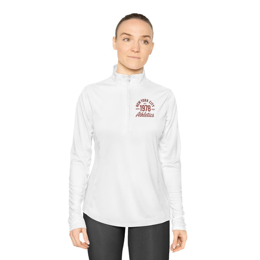 Women’s Quarter-Zip Pullover Soft Knit Casual Wear
