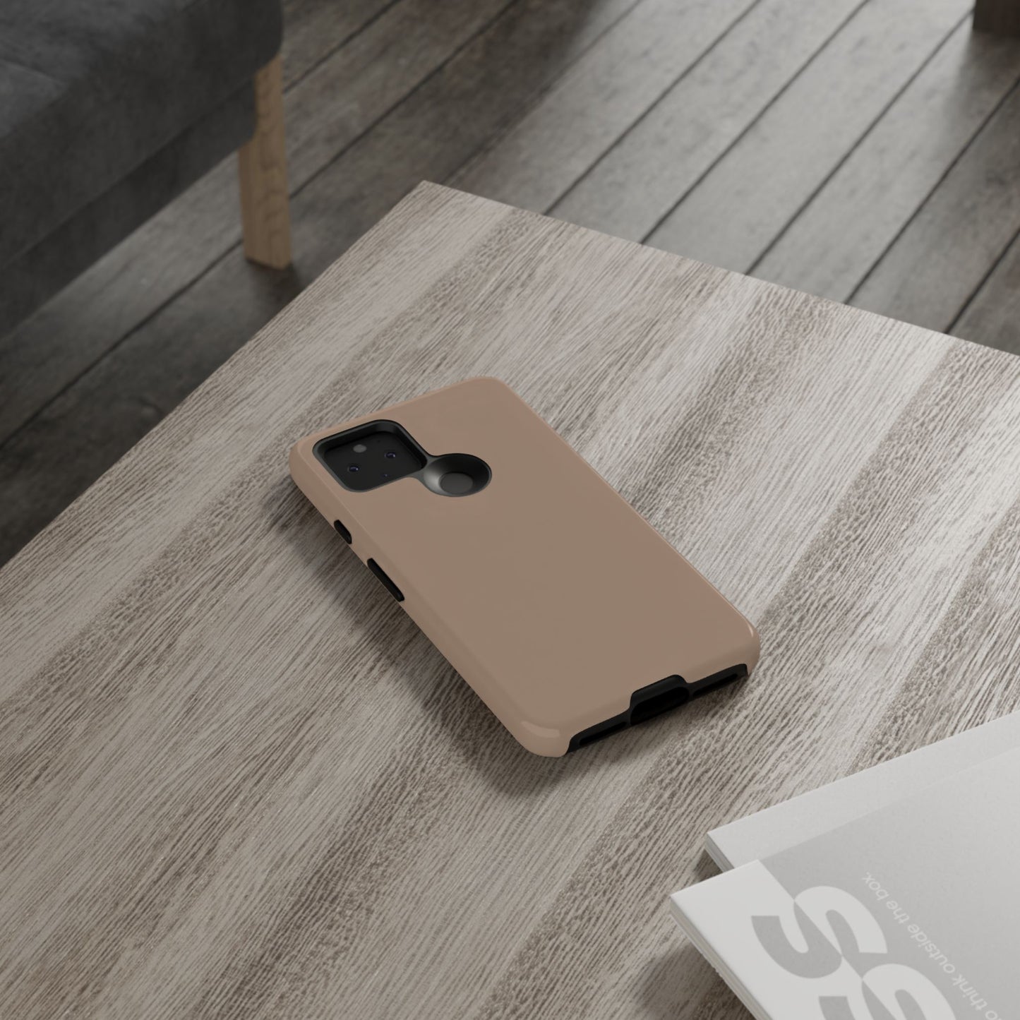 Beige Tough Phone Case