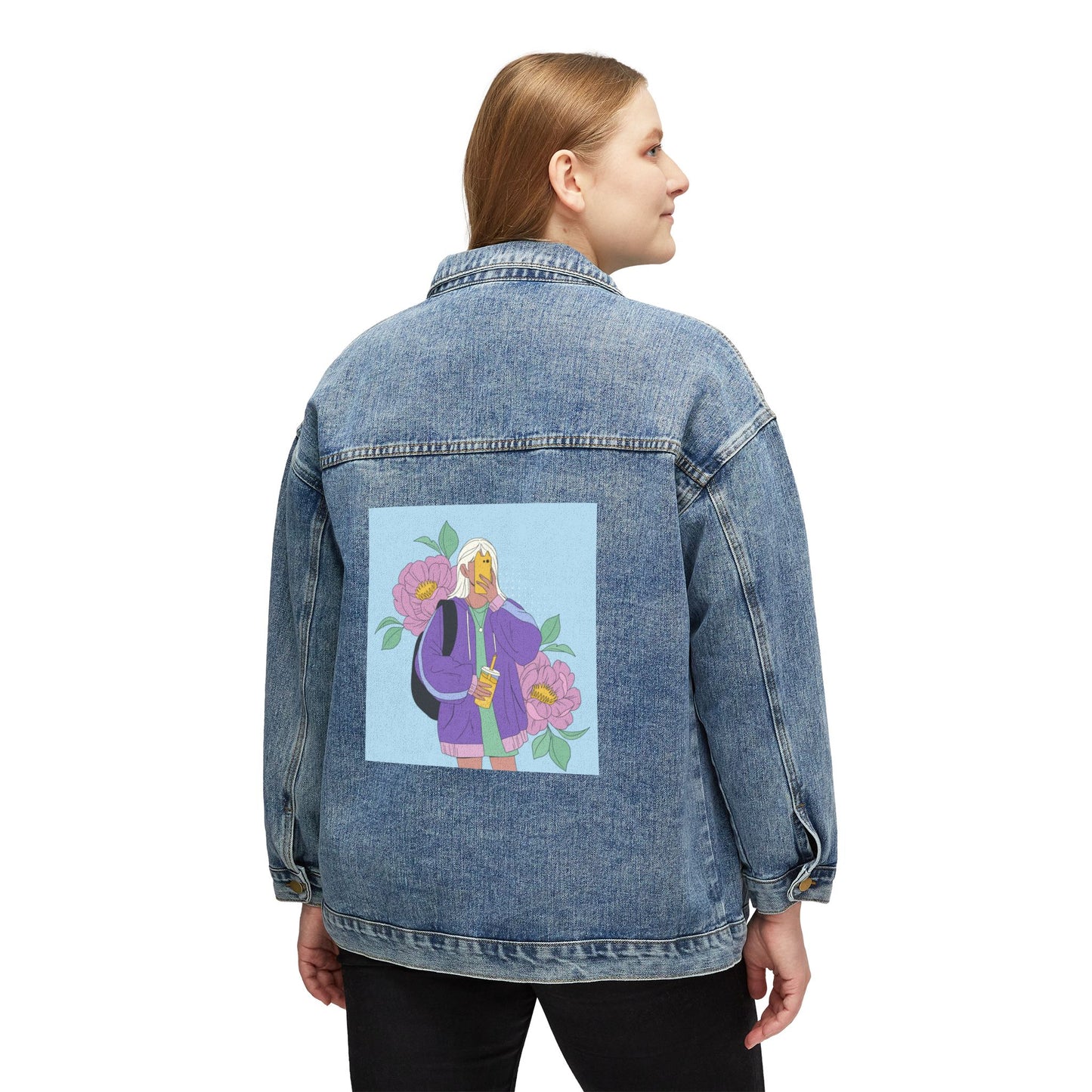 Women’s Oversized Denim Jacket for Casual Chic Style