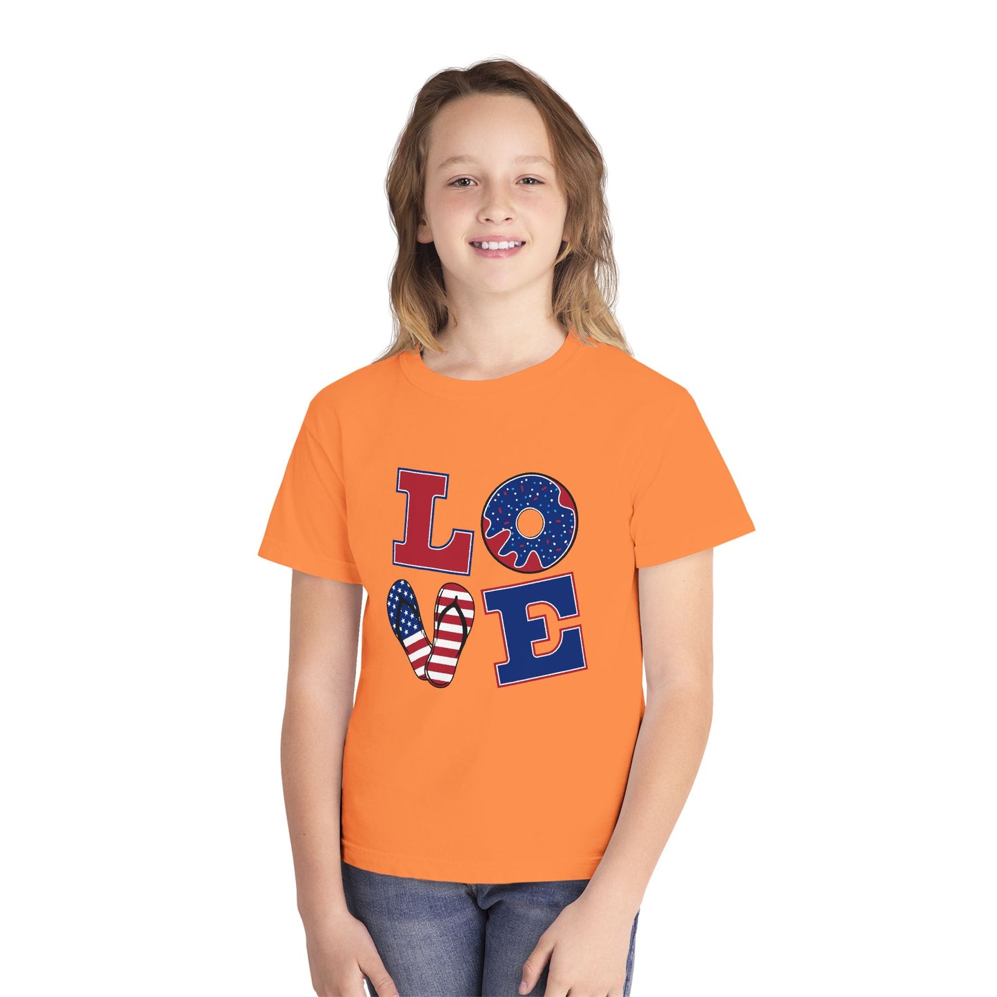 Youth Midweight T-Shirt – Soft Cotton Kids Tee