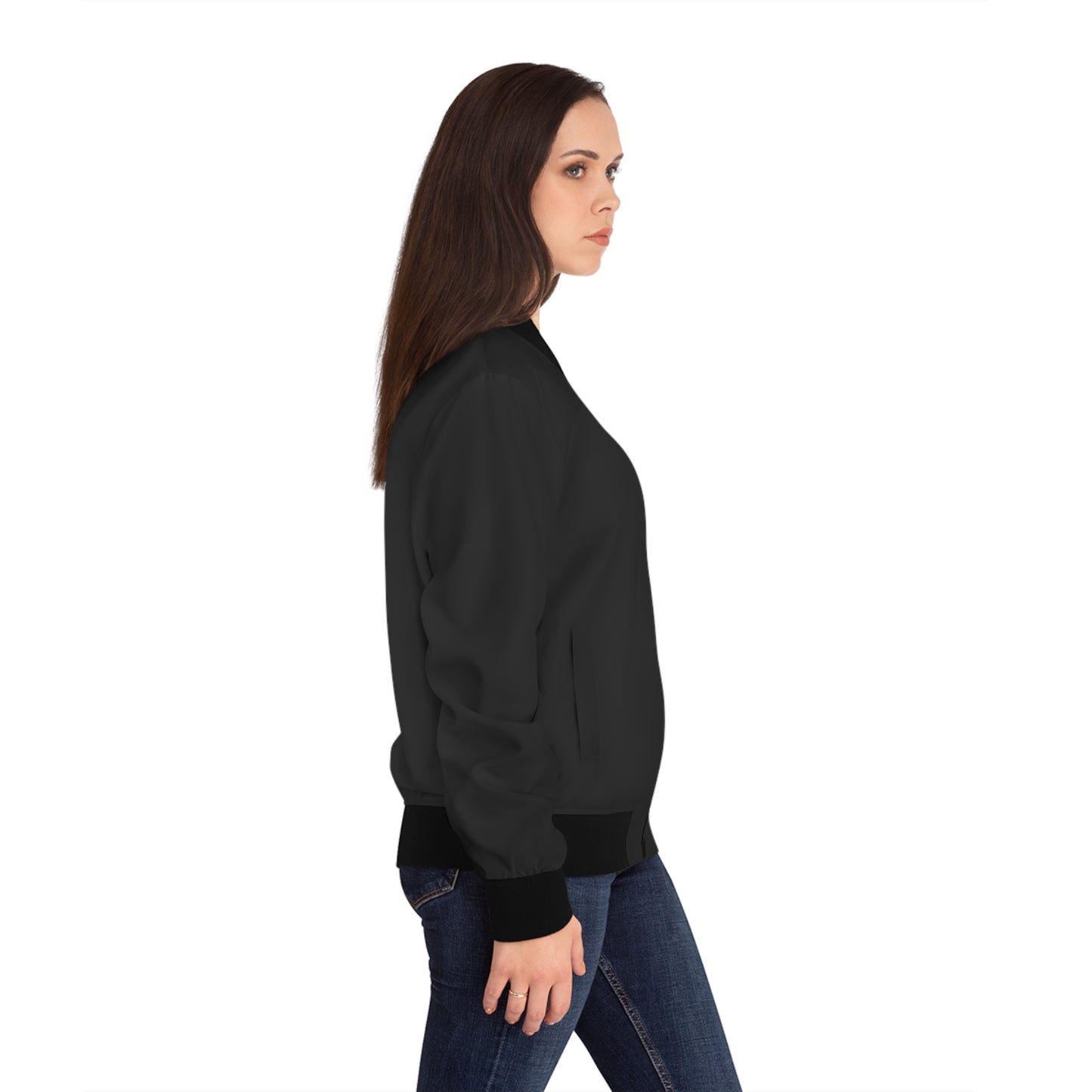 Chic Women’s Bomber Jacket for Trendy Casual Streetwear