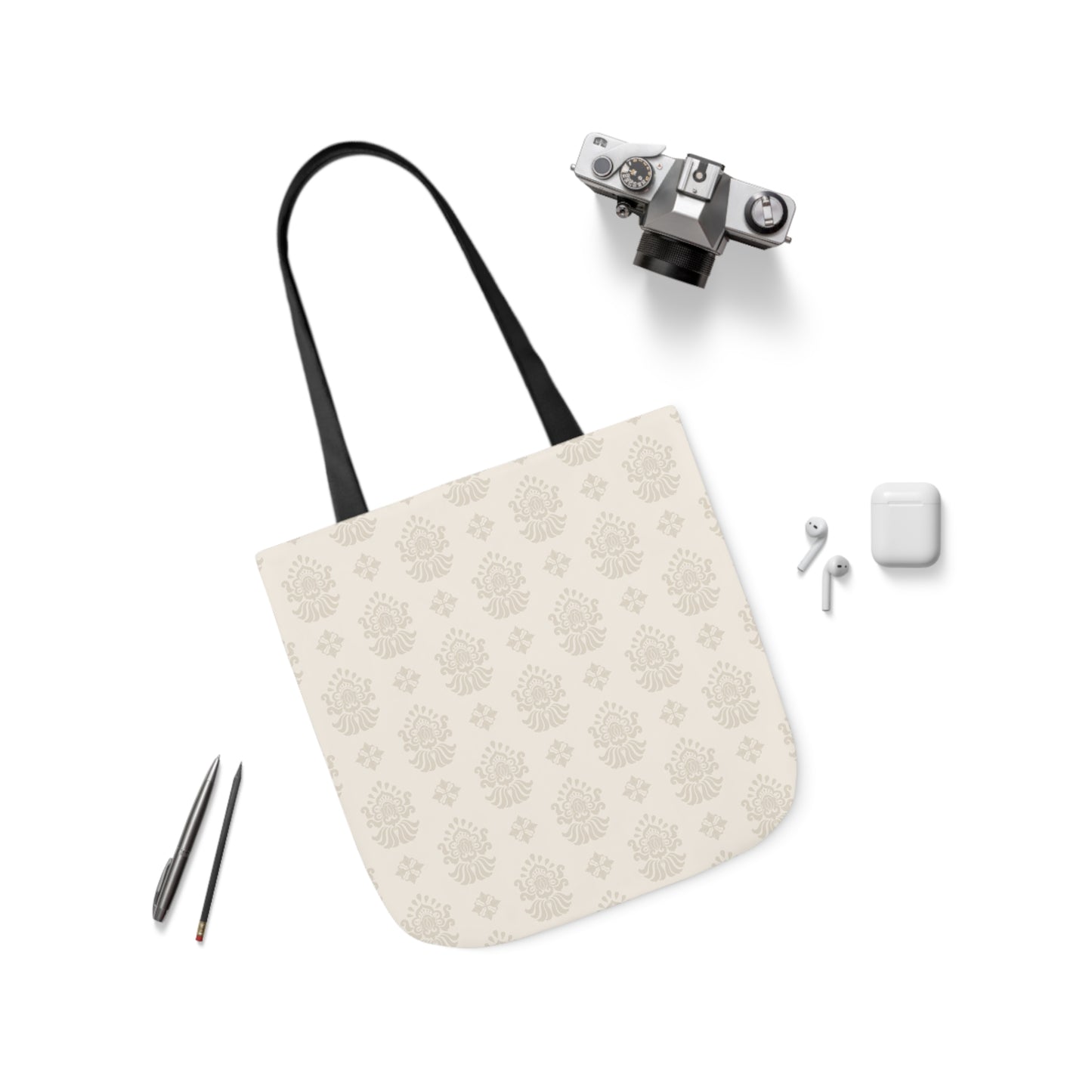 Canvas Tote Bag, 5-Color Straps