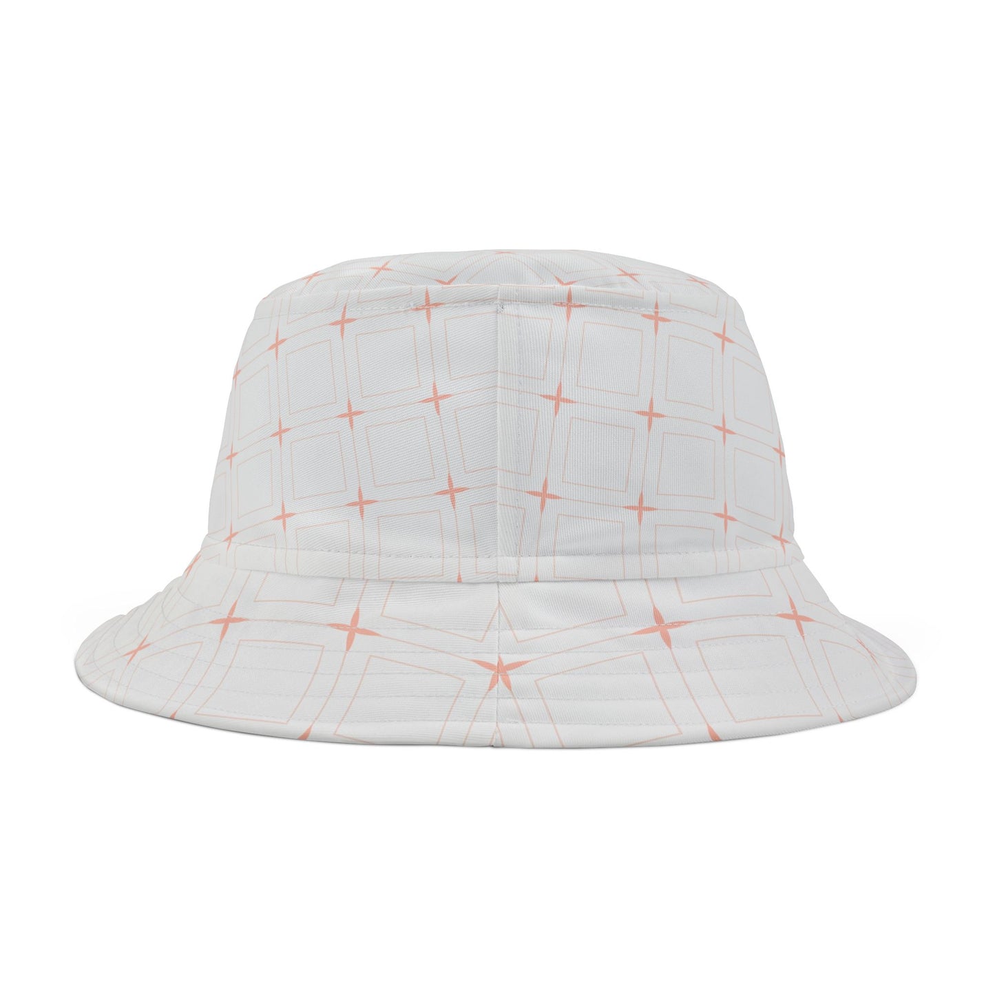Bucket Hat With Star Pattern