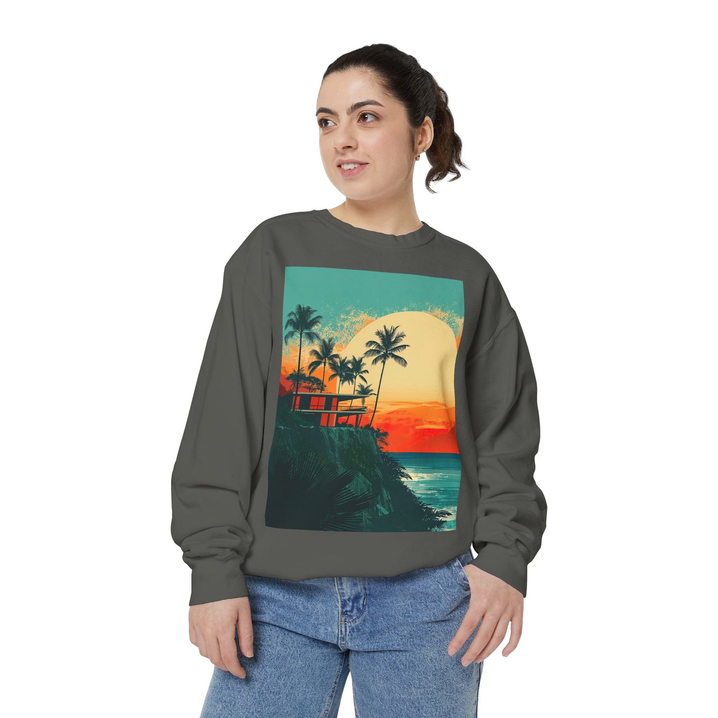 Unisex Garment-Dyed Sweatshirt