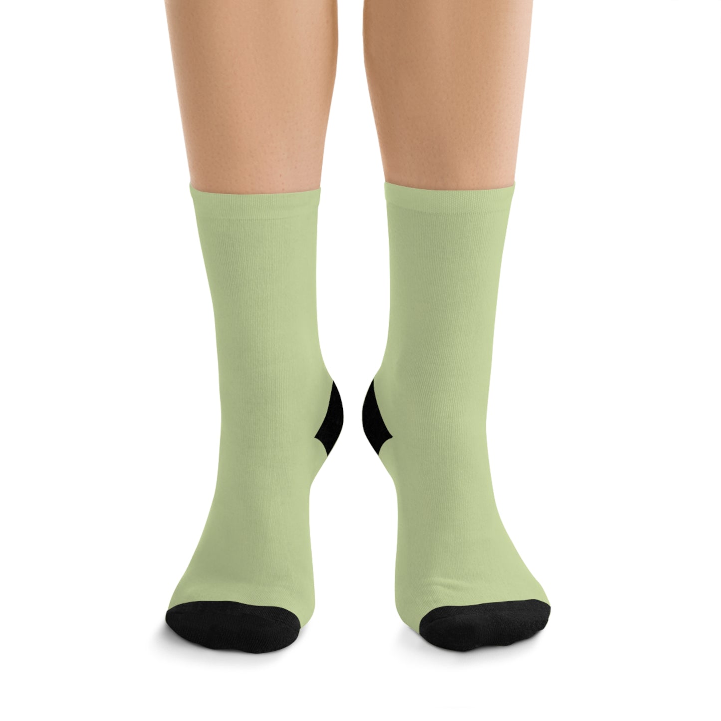 Green knee-high Recycled Poly Socks