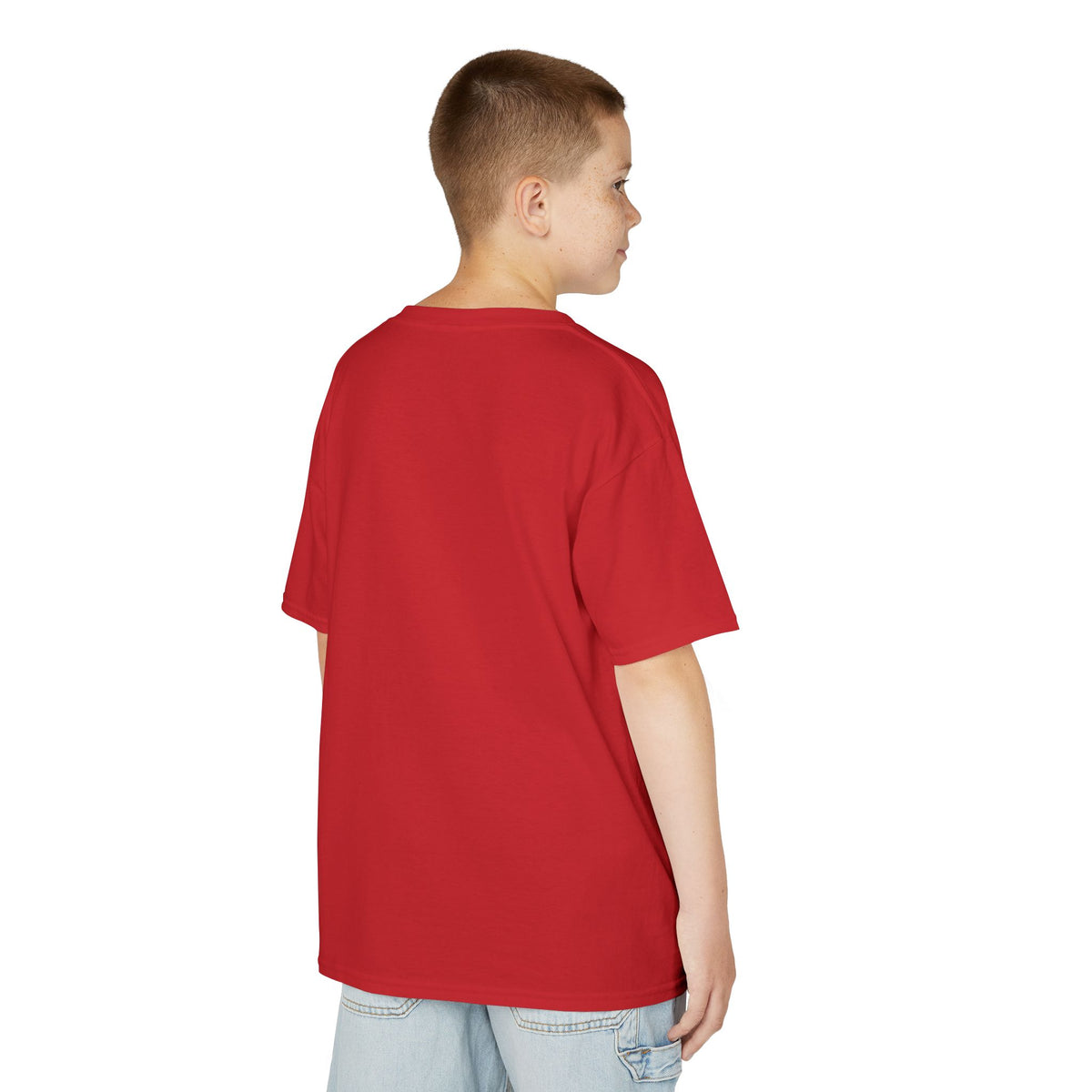 Sleeping Sheep Print Kids Heavy Cotton T-Shirt