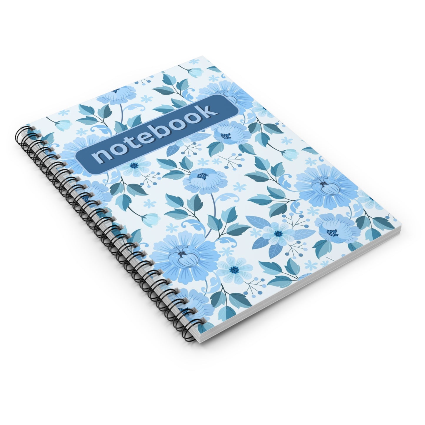 Floral Spiral Notebook for Notes & Journaling