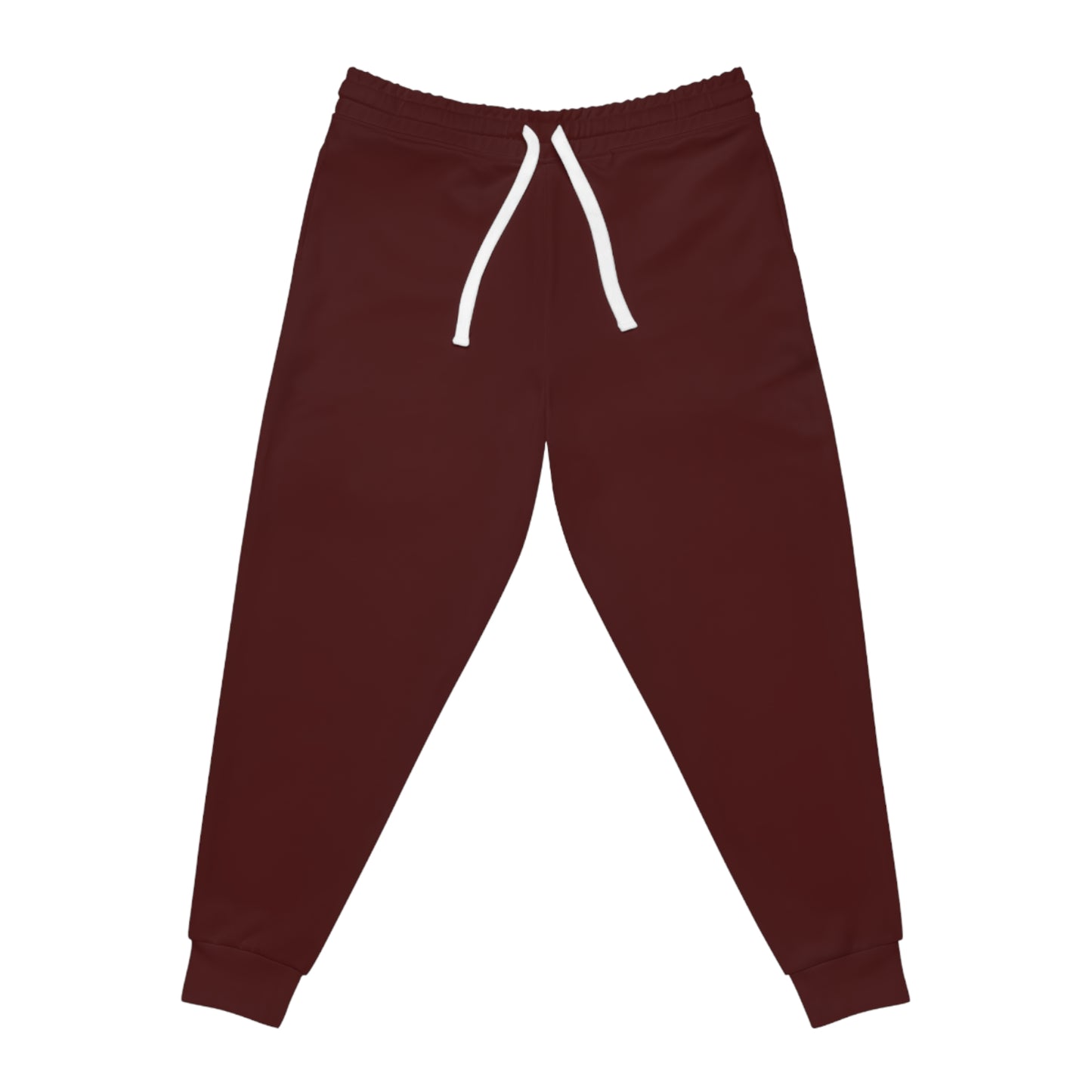 Maroon Men’s Athletic Joggers for Workouts & Casual Wear