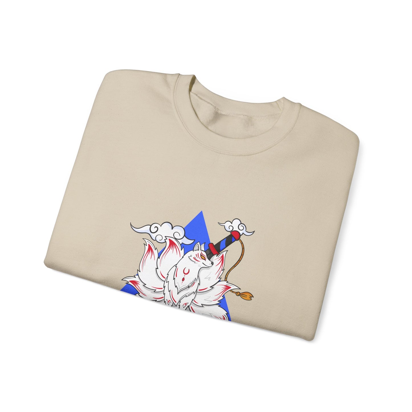 Anime Fox Spirit Unisex Crewneck Sweatshirt