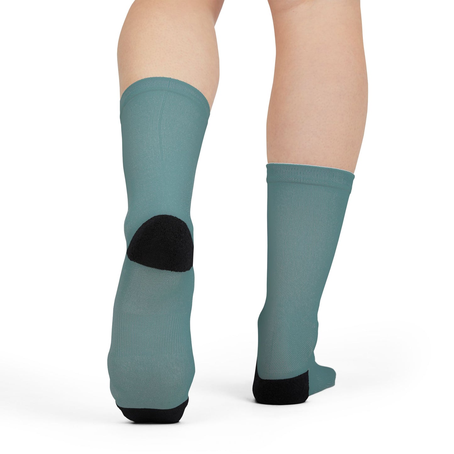 Pair Teal - Sublimation Socks, Large Size