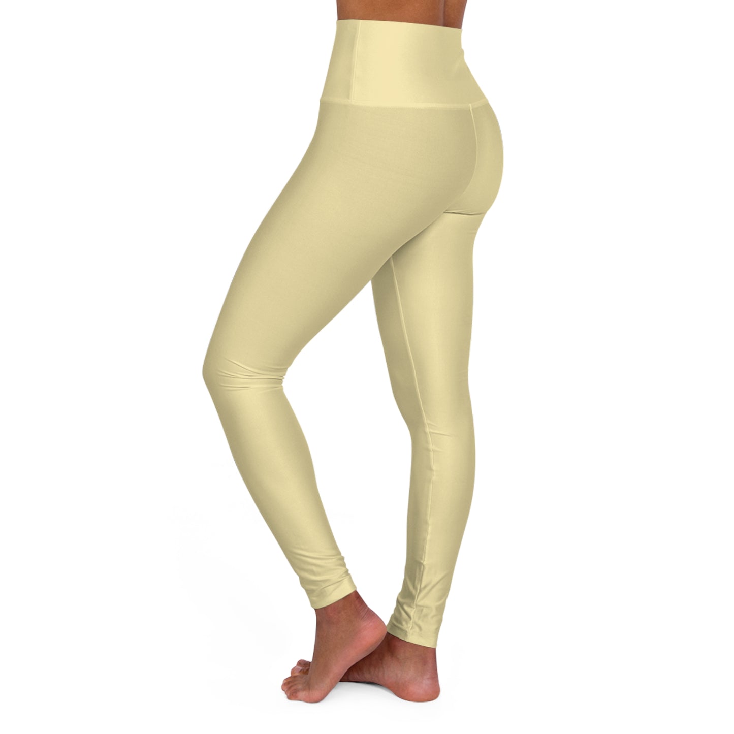 Light yellow leggings For Women