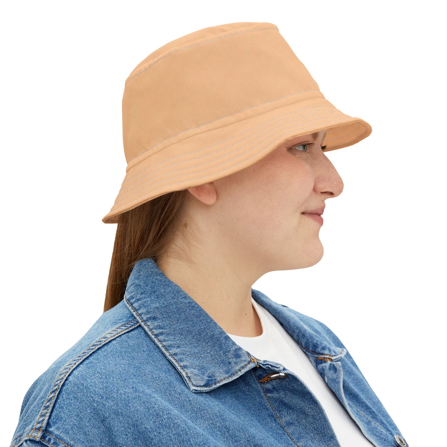 Beige Bucket Hat