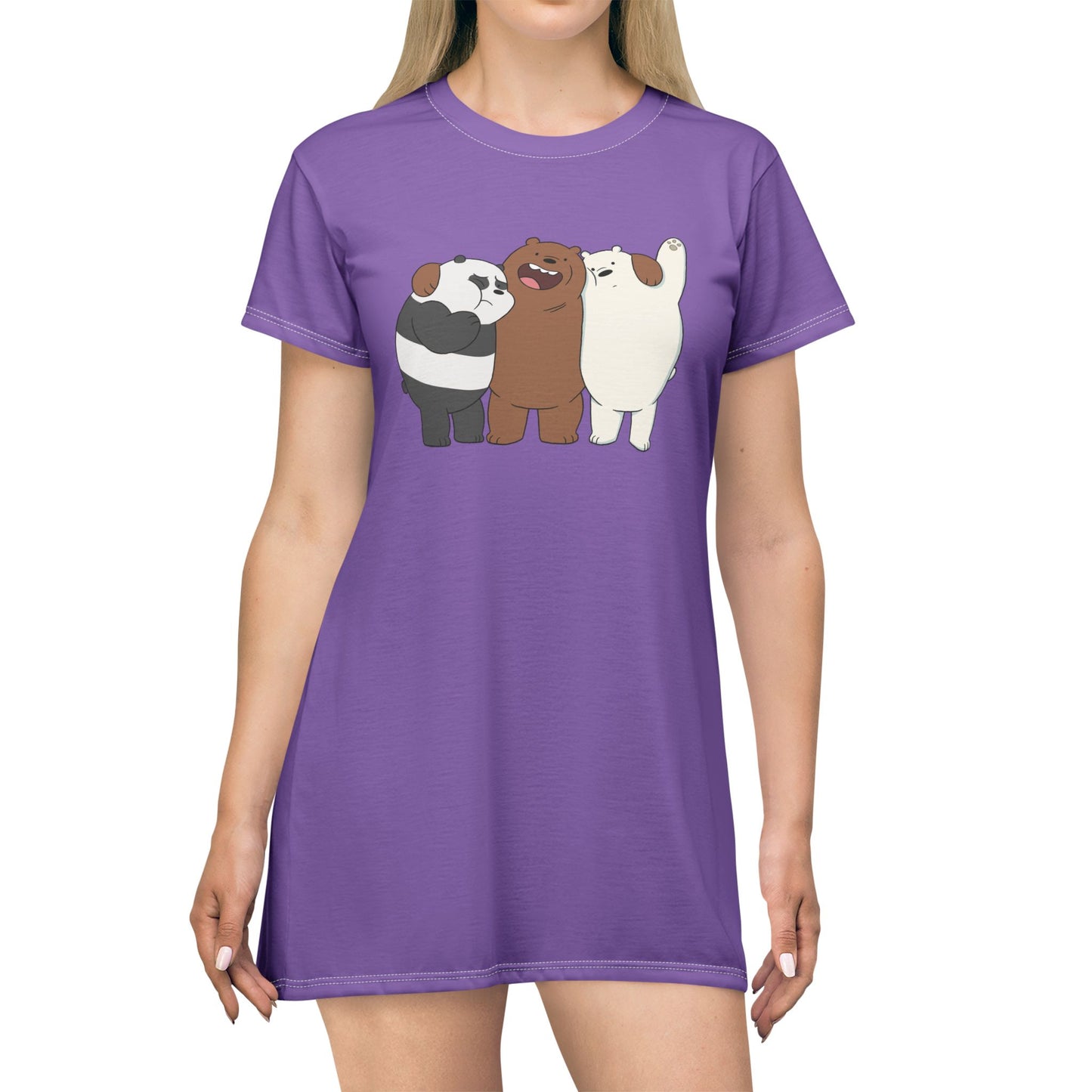 Women T-Shirt Dress (AOP)
