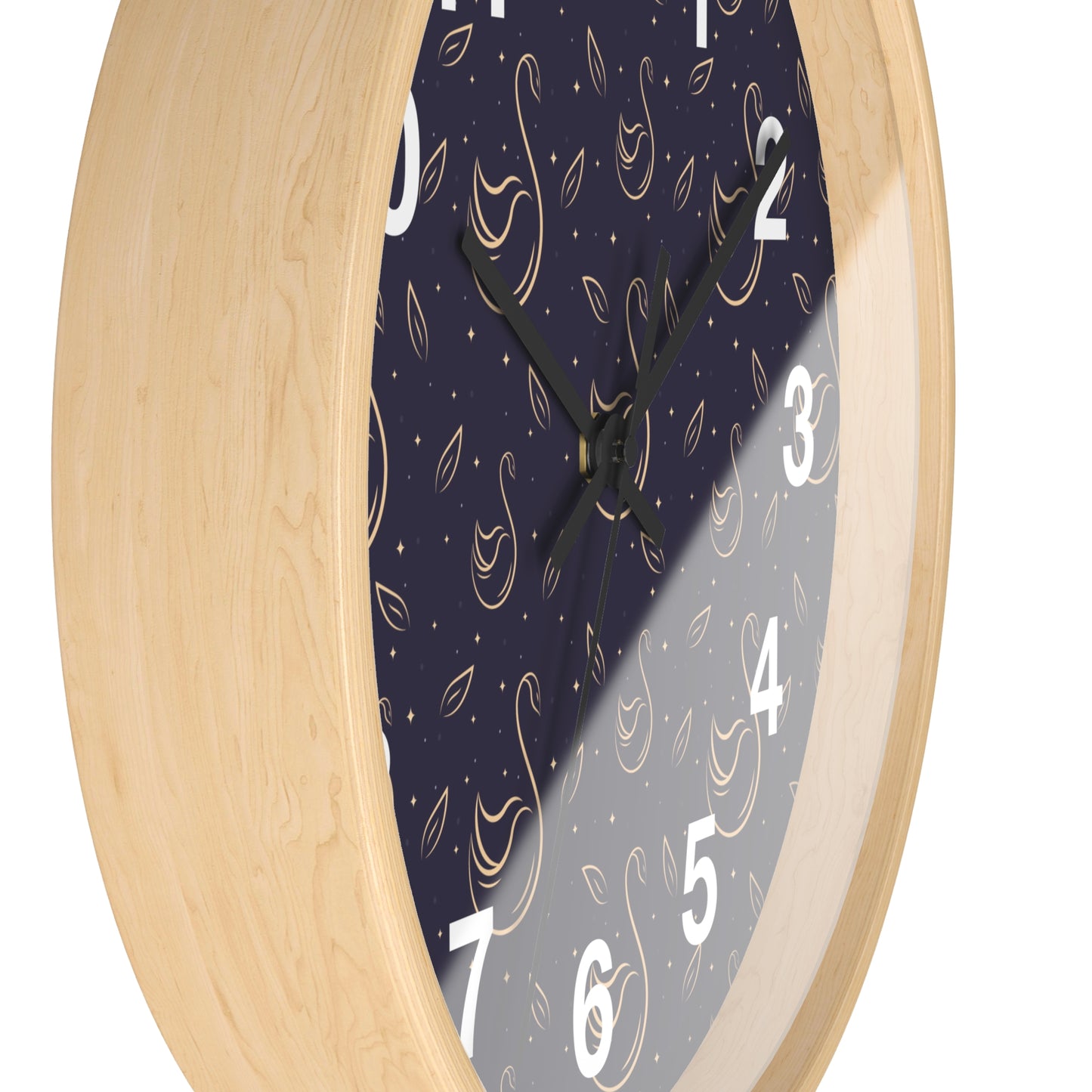 Wall clock with Decorative Design