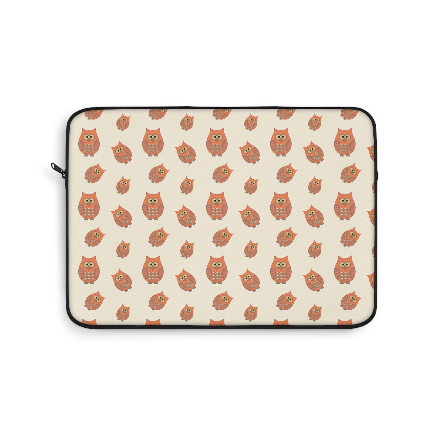 Vintage-Style Owl Pattern Tech Sleeve