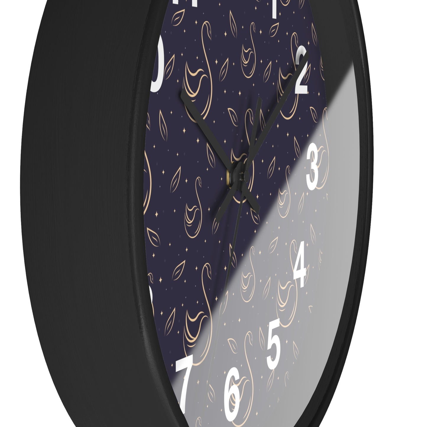 Wall clock with Decorative Design