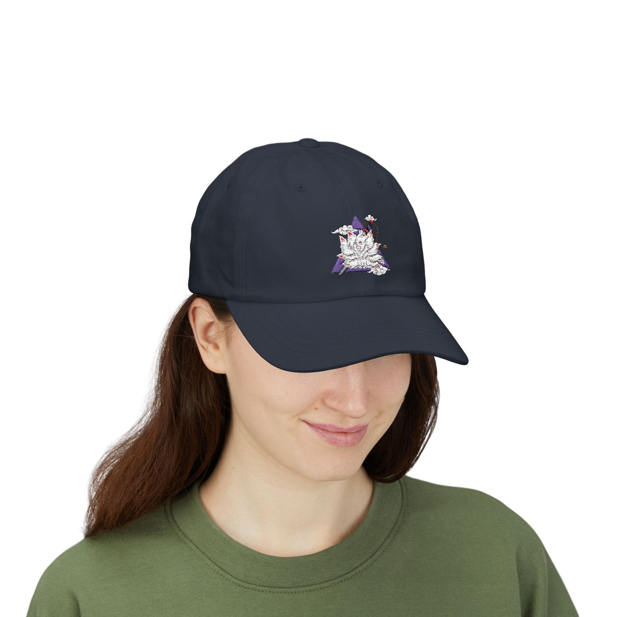 Unisex Casual Beige Cap with Artistic Star Design