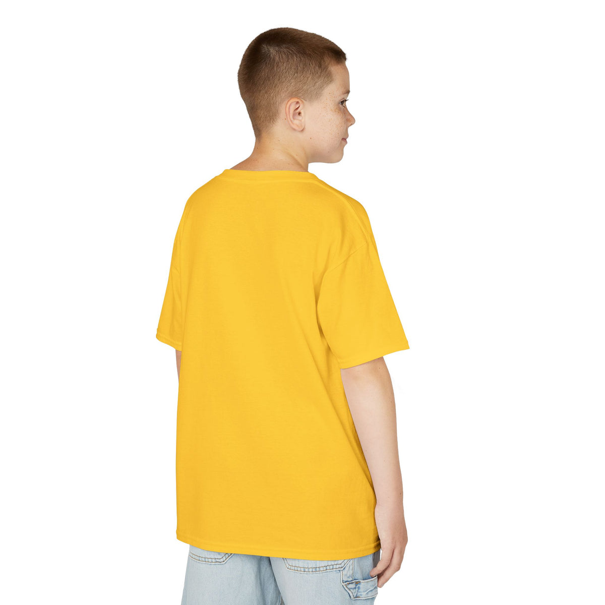Sleeping Sheep Print Kids Heavy Cotton T-Shirt
