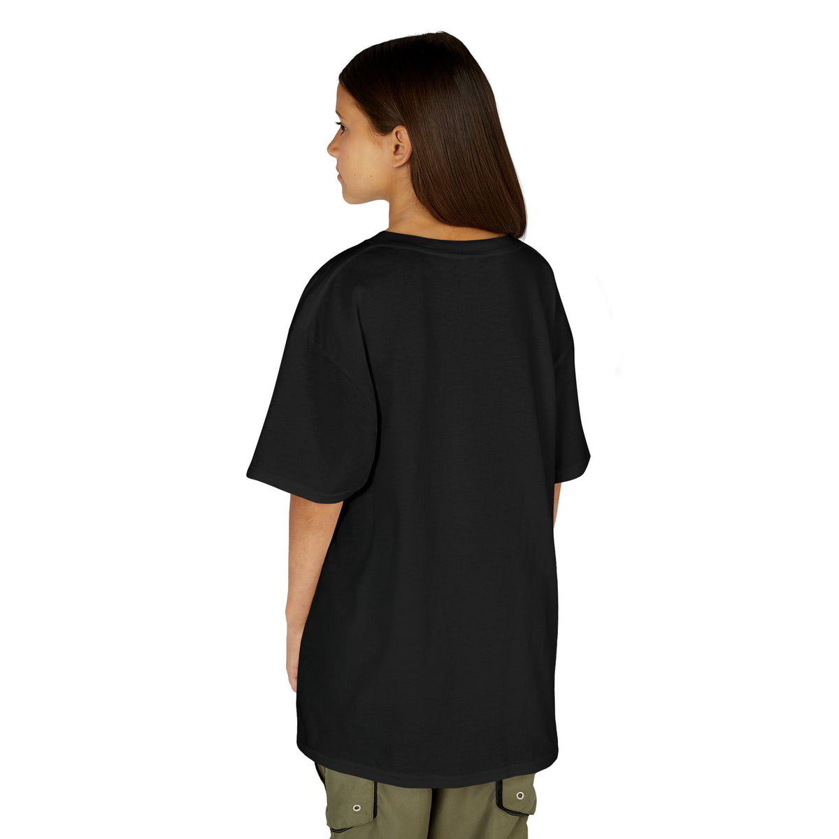 Sleeping Sheep Print Kids Heavy Cotton T-Shirt