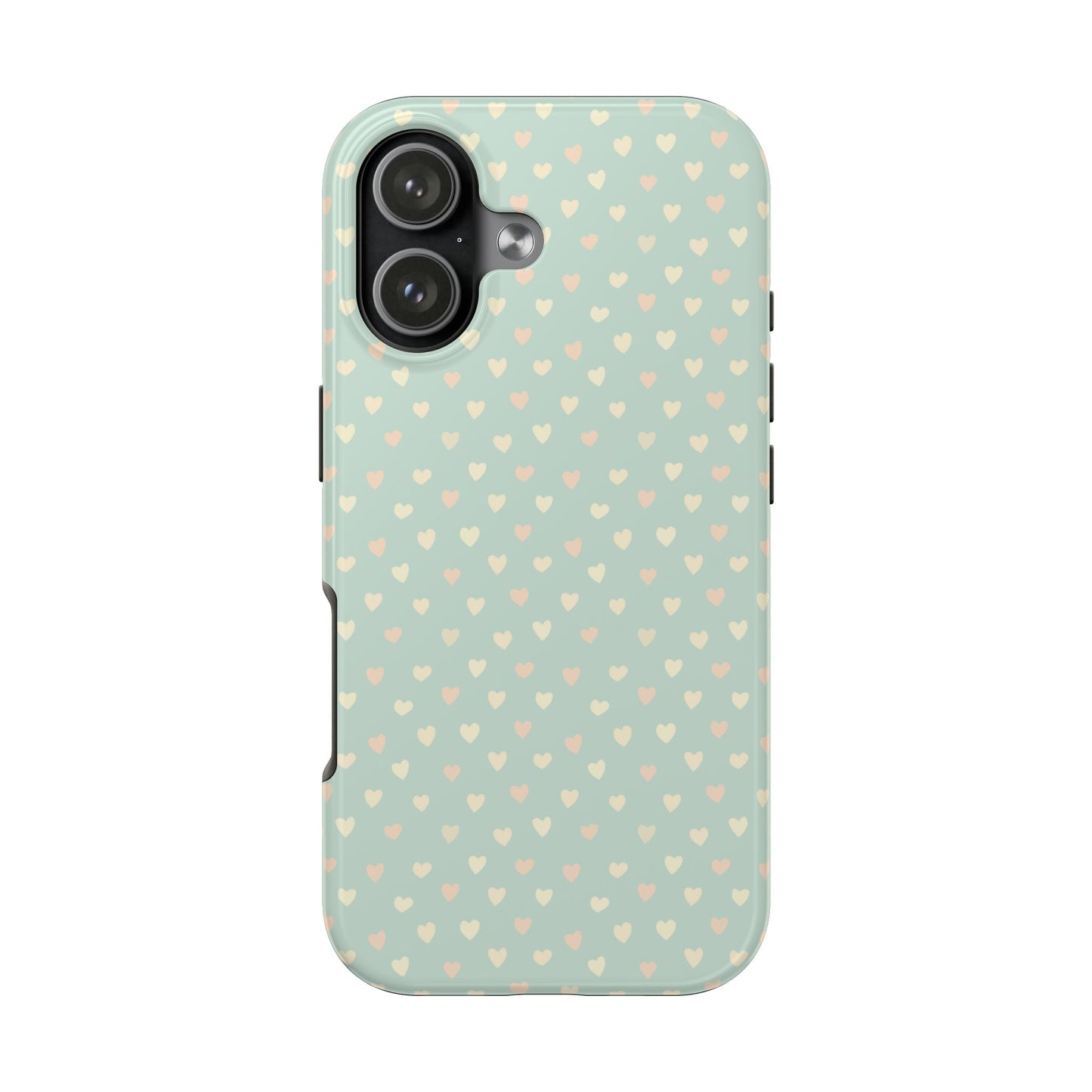 Phone Case With Heart Pattern
