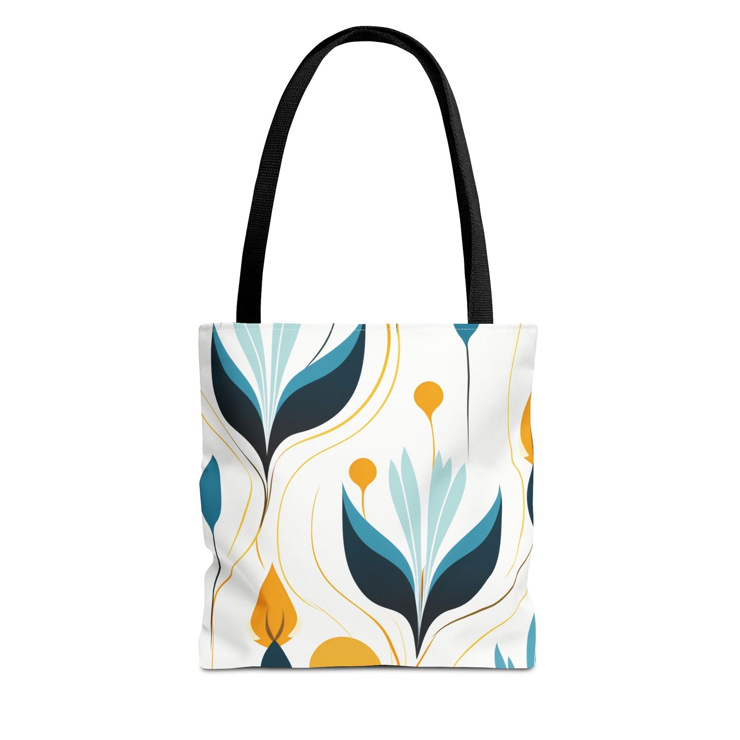 Contemporary Botanical Design Tote Bag