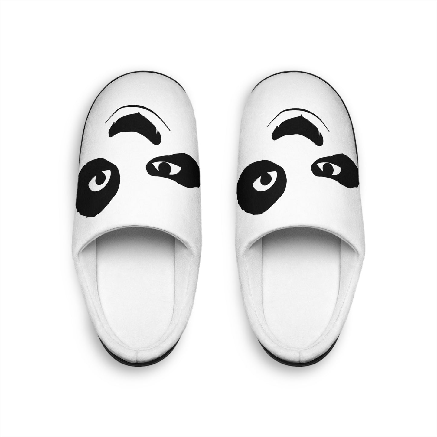 Panda Face Men’s Indoor Slippers Soft Cozy House Slippers for Everyday Comfort