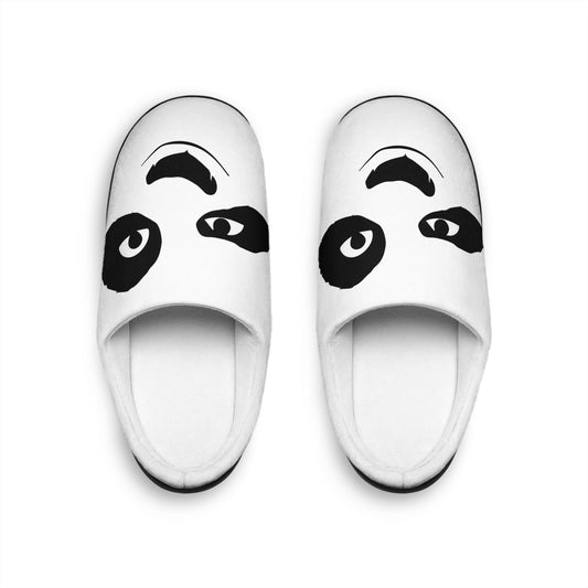 Panda Face Men’s Indoor Slippers Soft Cozy House Slippers for Everyday Comfort