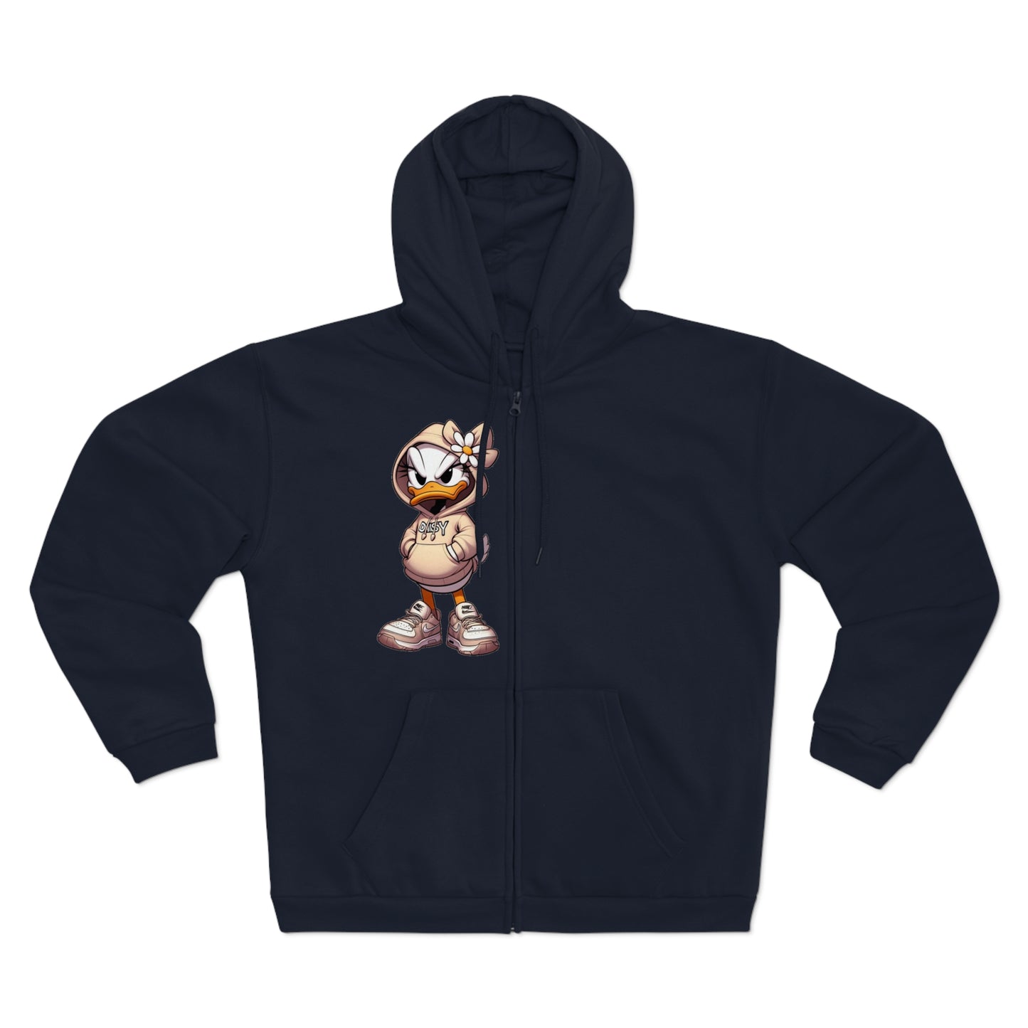 Streetwear Zip Hoodie for Women Trendy Casual Zip-Up Hoodie