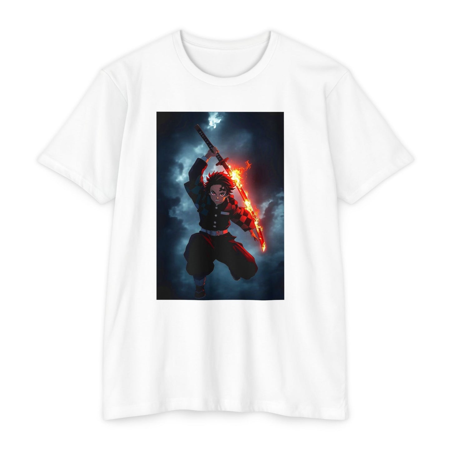 Kamado Tanjiro Men’s T-Shirt | Demon Slayer Anime Graphic Tee