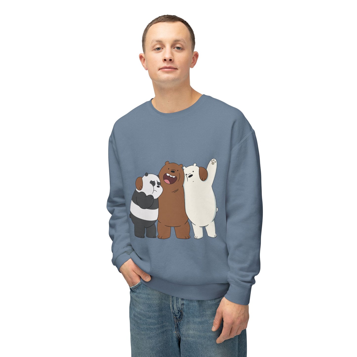 Unisex Lightweight Crewneck Sweatshirt