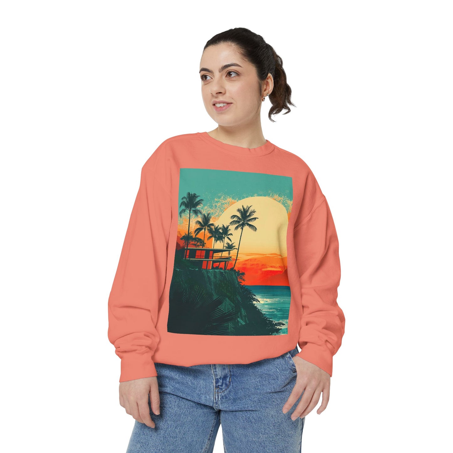 Unisex Garment-Dyed Sweatshirt