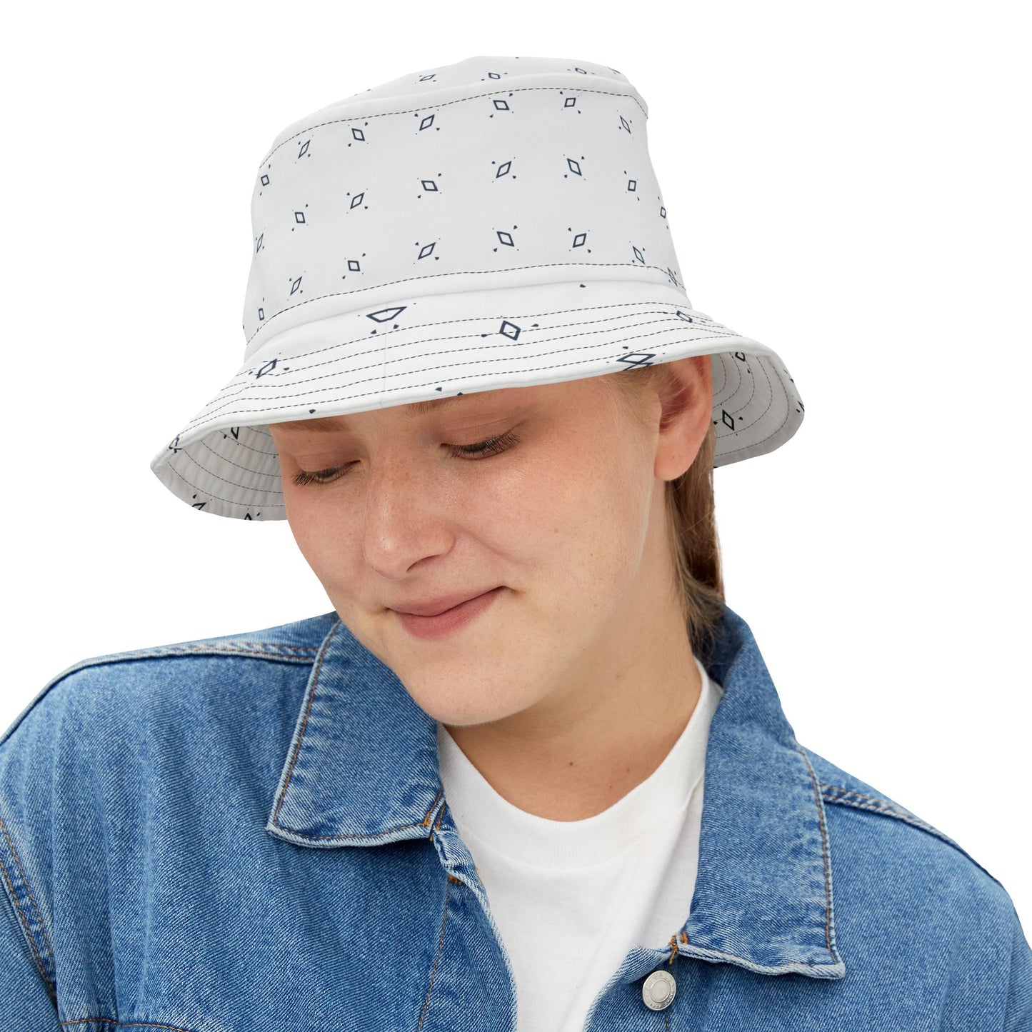 Modern Unisex Sun Protection Bucket Hat – Grey