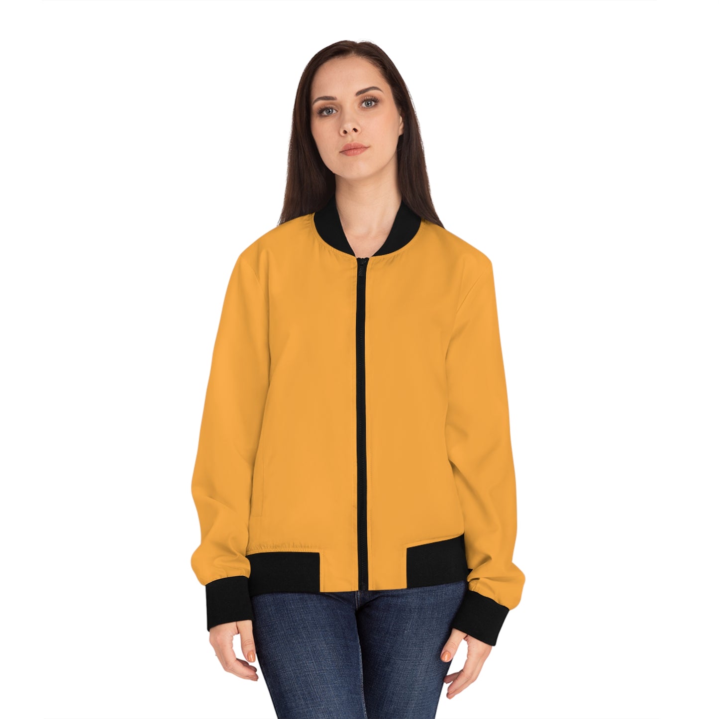 Women’s Vibrant Bomber Jacket – Trendy Casual Outerwear
