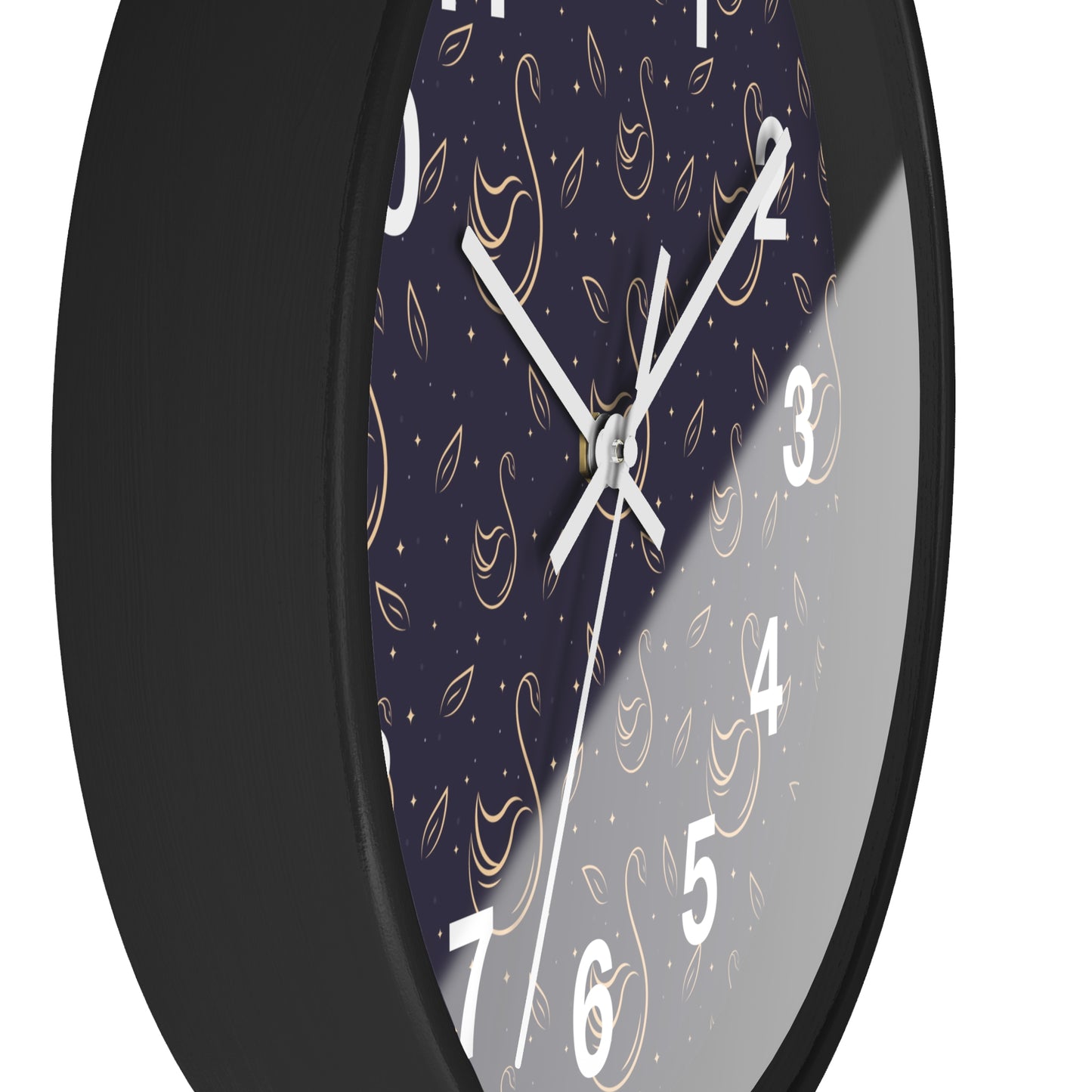 Wall clock with Decorative Design