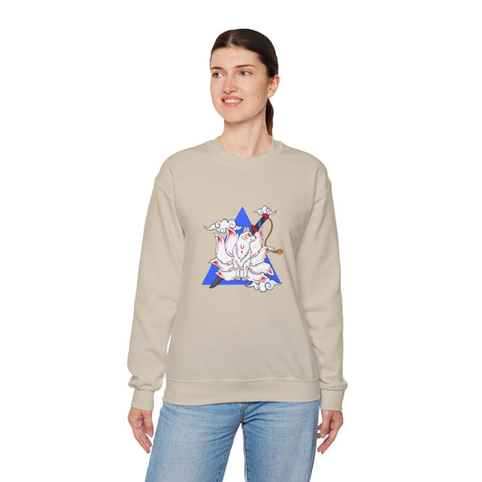 Anime Fox Spirit Unisex Crewneck Sweatshirt