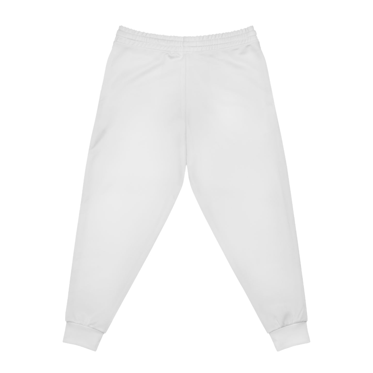 White Men’s Athletic Joggers for Workouts & Casual Comfort