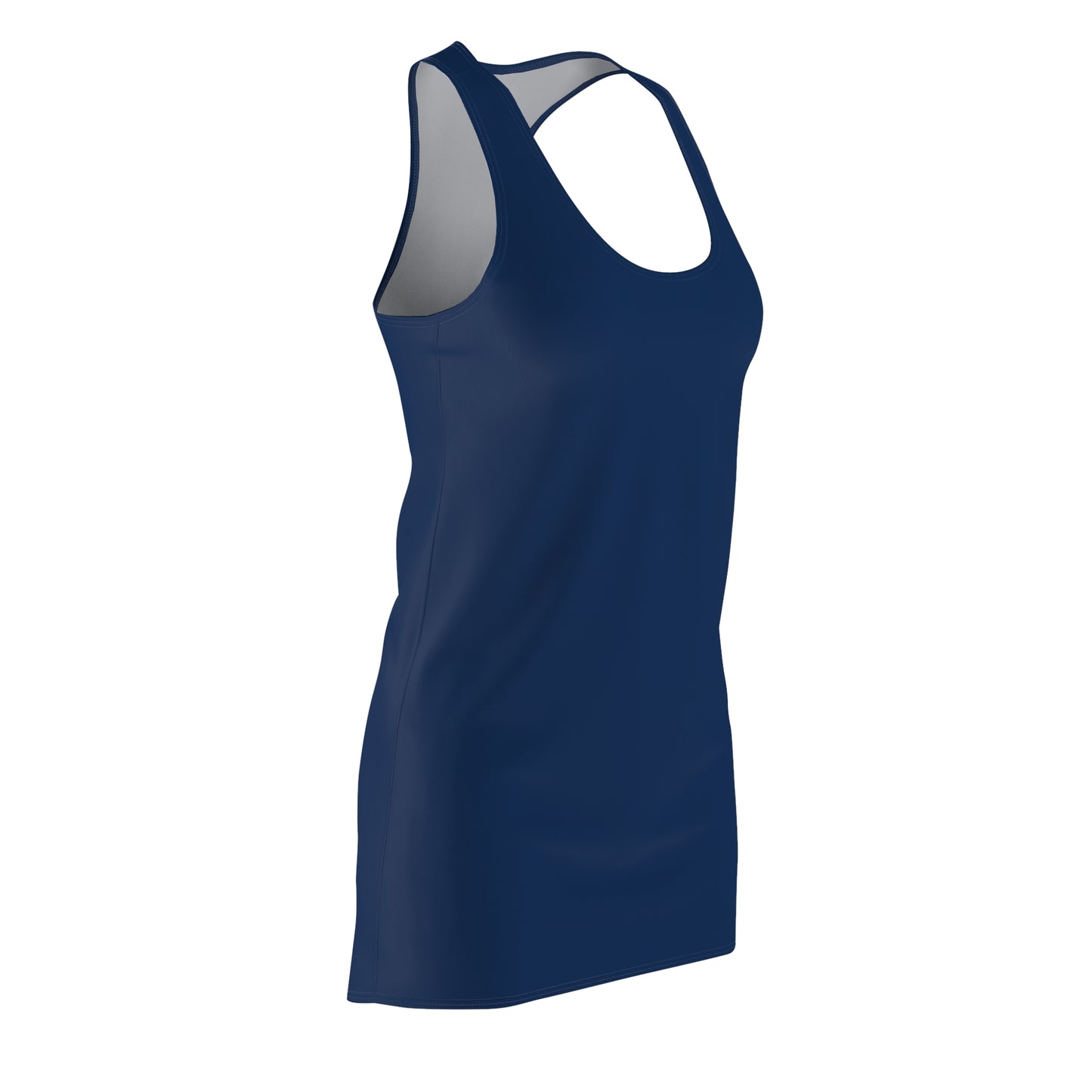 Navy Women’s Racerback Dress – Summer Casual, Beach & Vacation Outfit