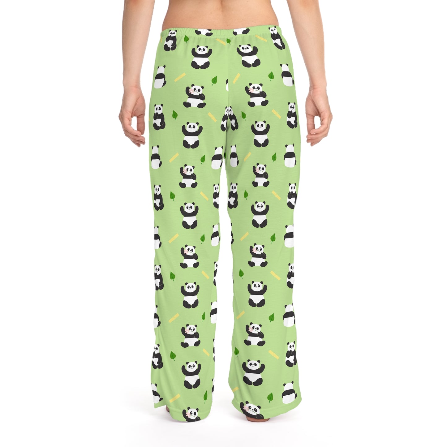 Cute Panda Women's Pajama Pants, Comfy Sleepwear, Gift for Her, Lounge Pants, Birthday, Relaxation, Cozy Nights