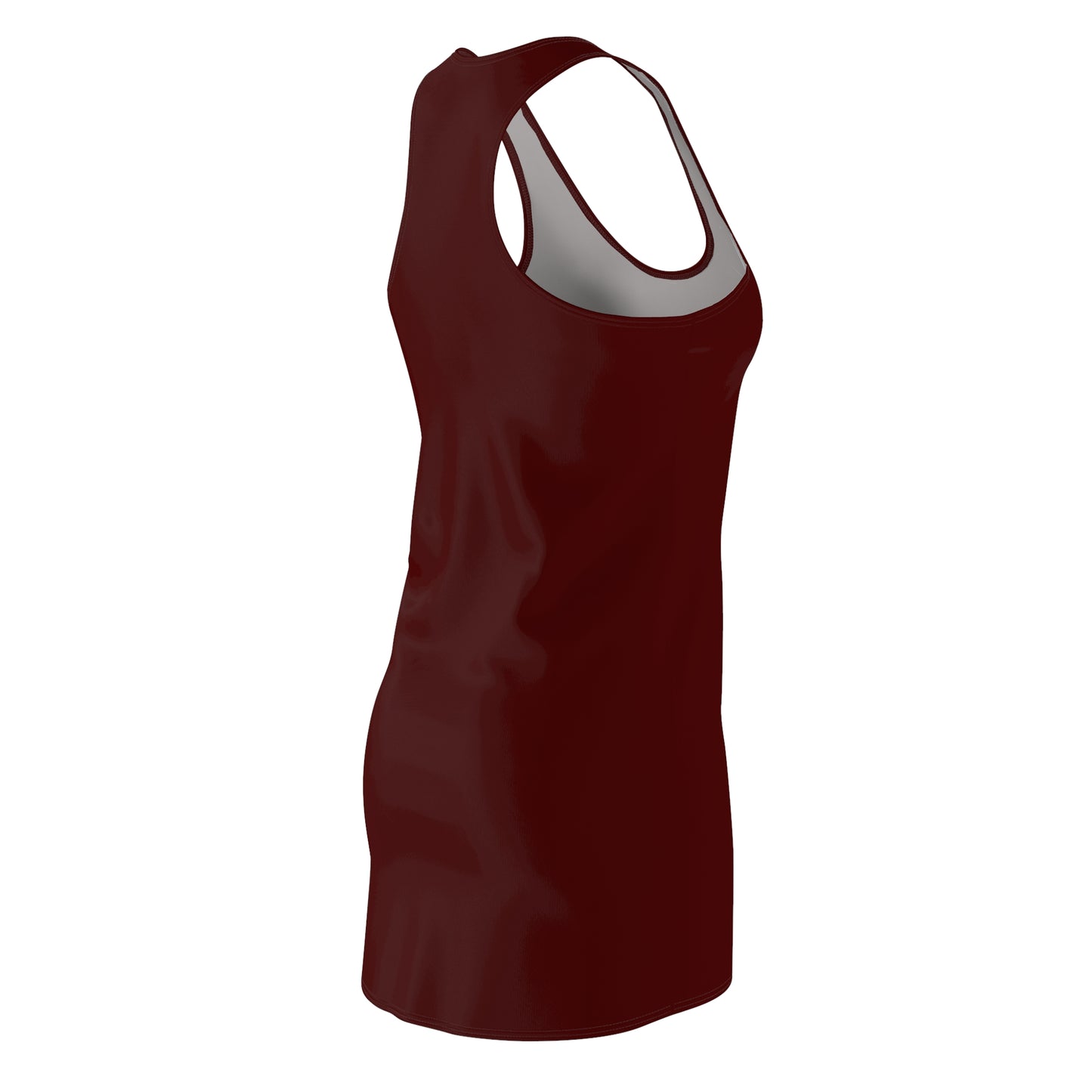 Chic AOP Women’s Racerback Dress – Summer & Casual Wear