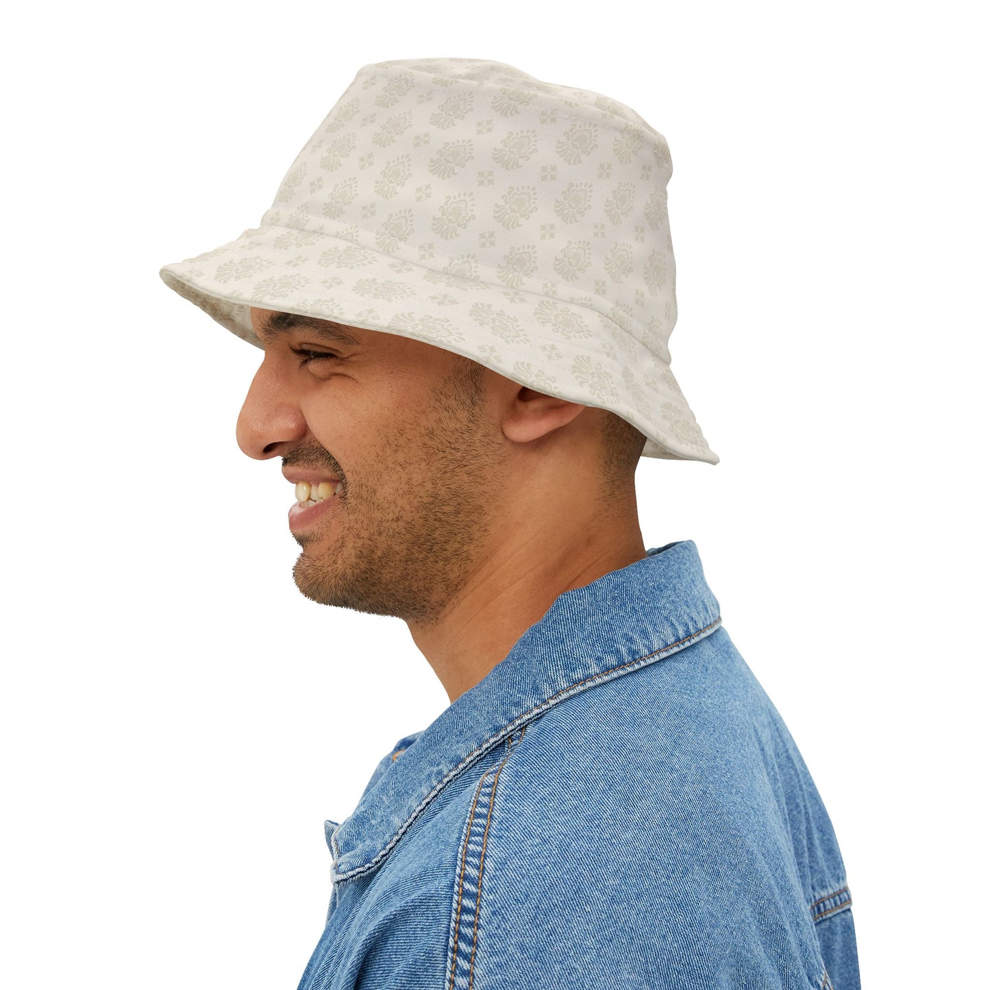 Classic Soft Cotton Bucket Hat for Women  Everyday Casual Printed Bucket Hat