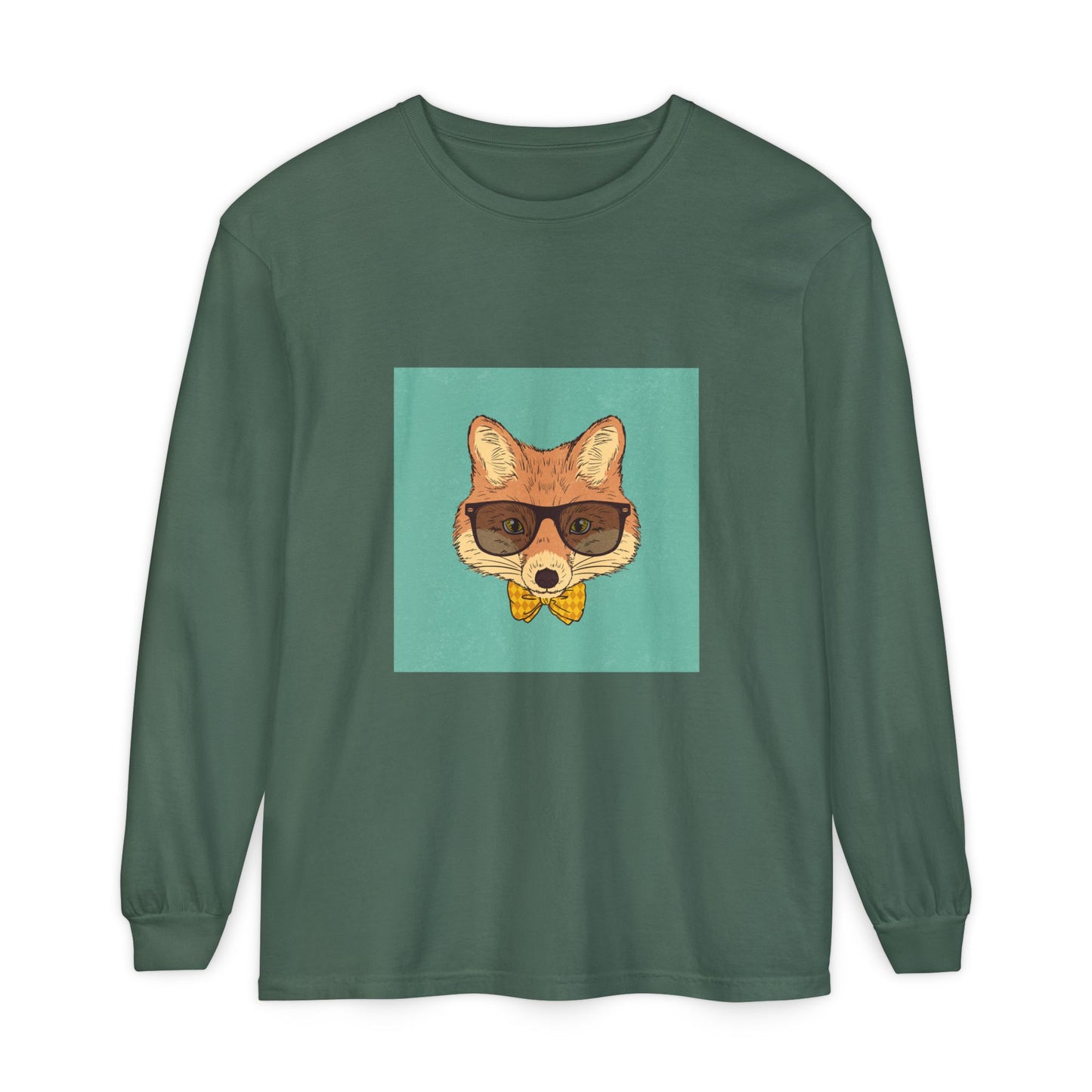 Unisex Garment-dyed Long Sleeve T-Shirt