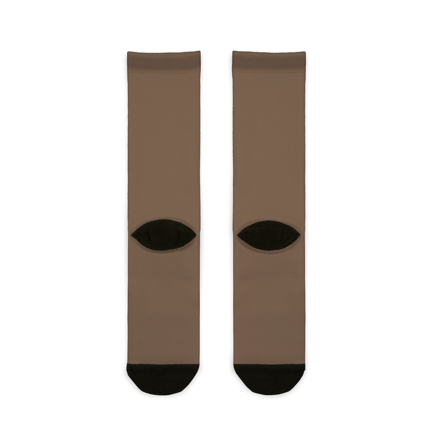 Brown Sublimation Crew Socks