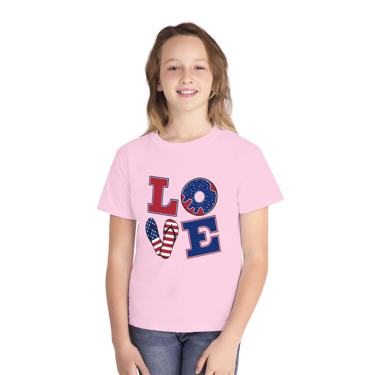 Youth Midweight T-Shirt – Soft Cotton Kids Tee